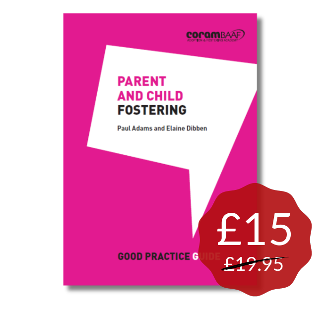 Parent and child fostering front cover