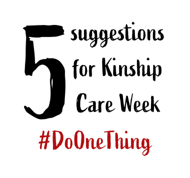 Active font - 5 suggestions for Kinship Care Week