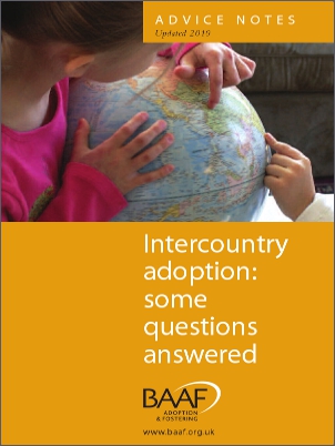 Intercountry adoption cover