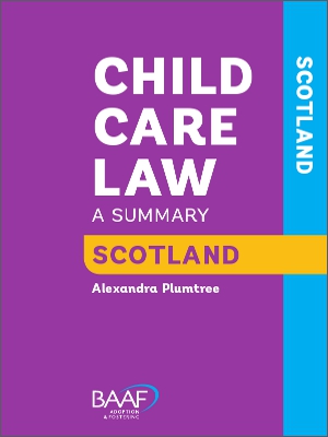 Child care law Scotland cover