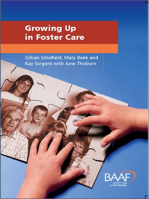 Growing up in foster care cover