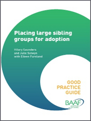 Placing large sibling groups for adoption cover