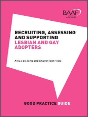 Recruiting, assessing and supporting lesbian and gay adopters cover