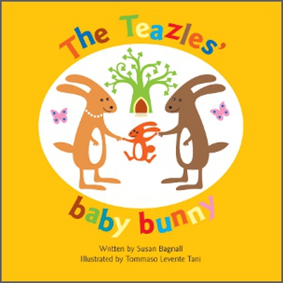 The Teazles baby bunny cover