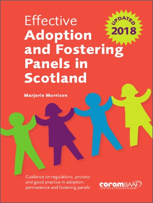 Effective adoption and fostering panels Scotland cover