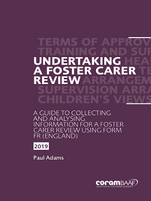 Undertaking a foster carer review