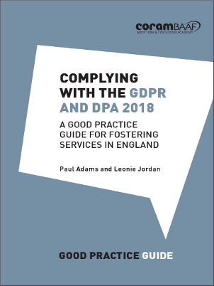 complying with GDPR cover