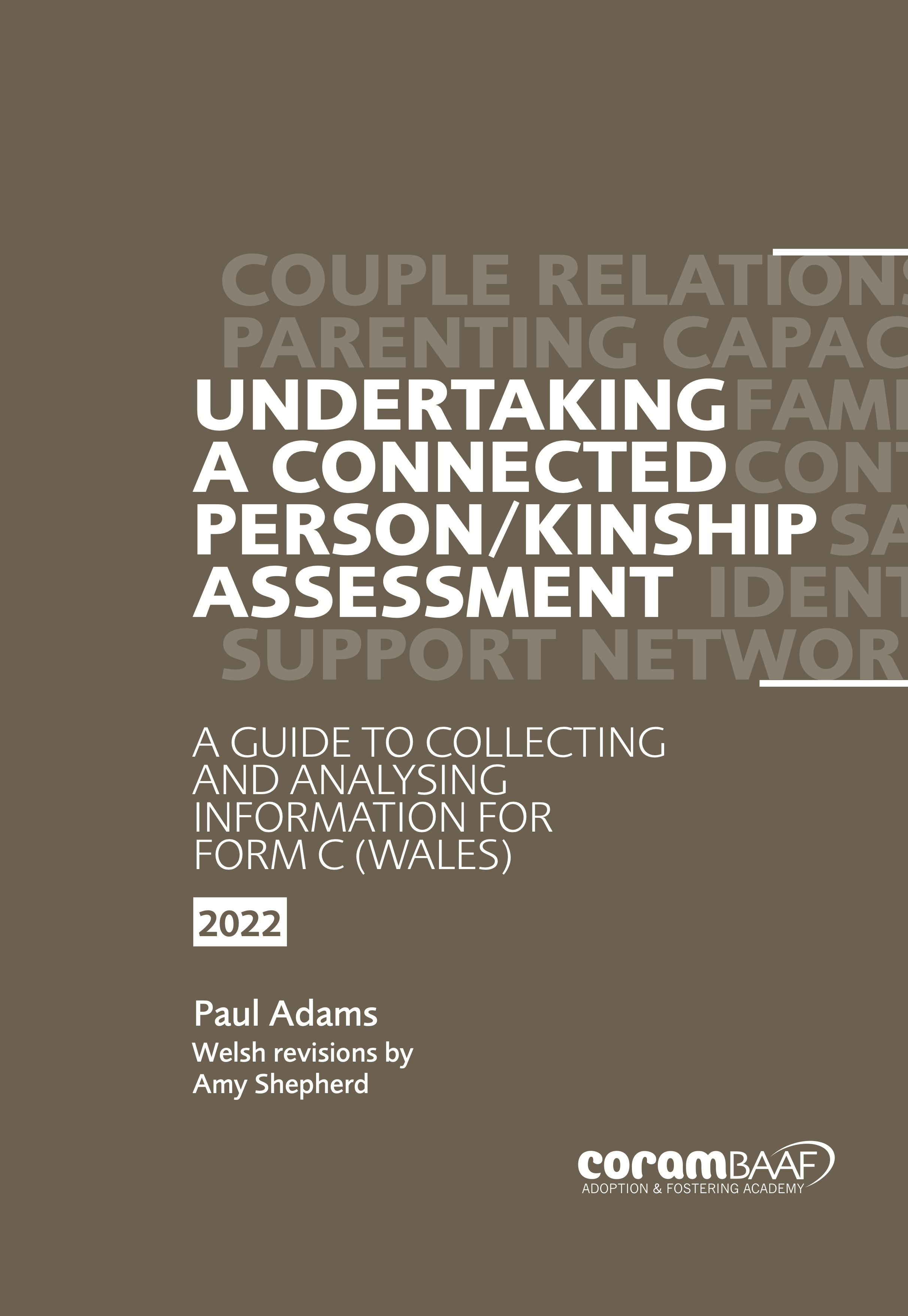 Undertaking a Connected Person/Kinship Assessment in Wales cover