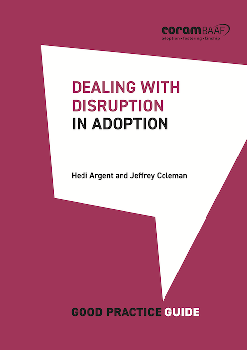 Dealing with disruption in adoption cover