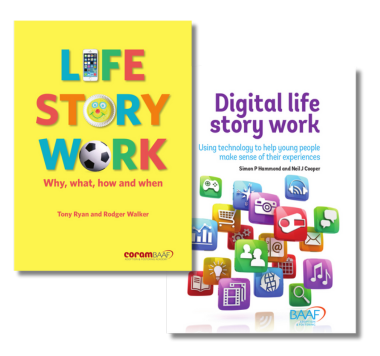 Life story work book covers