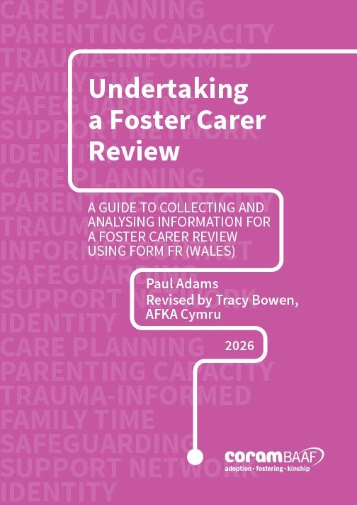 Undertaking Foster Carer Review Wales cover