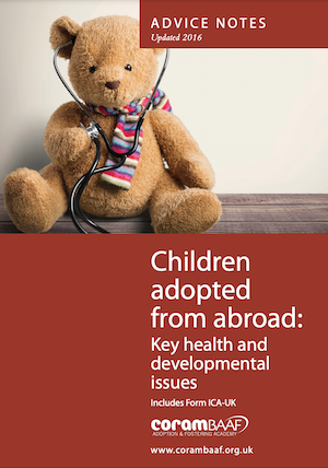 Children adopted from abroad: Key health and developmental issues cover