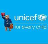 Paddington on UNICEF logo