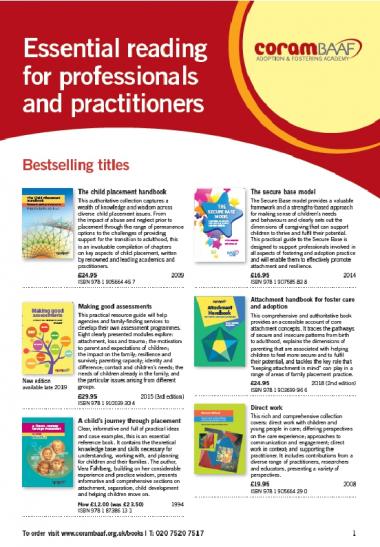 Catalogue for professionals and practitioners