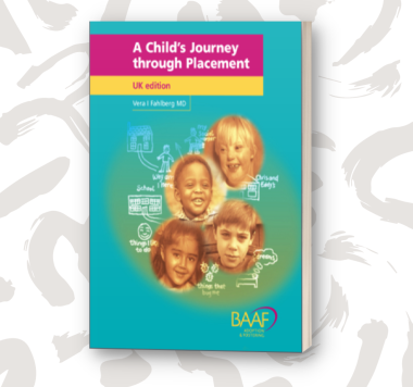 A child's journey through placement book cover