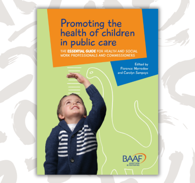 Promoting the health of children in public care front cover
