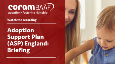 A parent overseeing a playing toddler