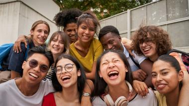 Group of young people