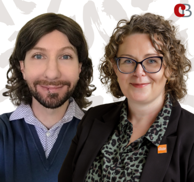 Professor Damien Riggs and Sarah Thomas