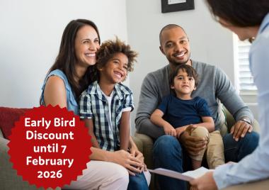 Fostering family with a supervising social worker