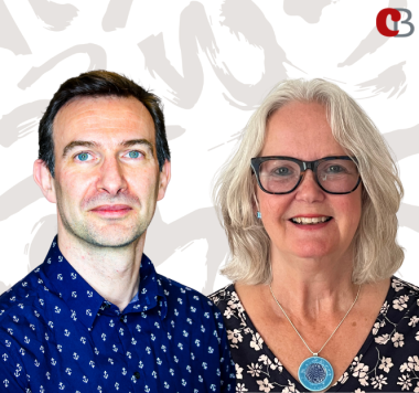 Nick Midgley and Jackie Tripp