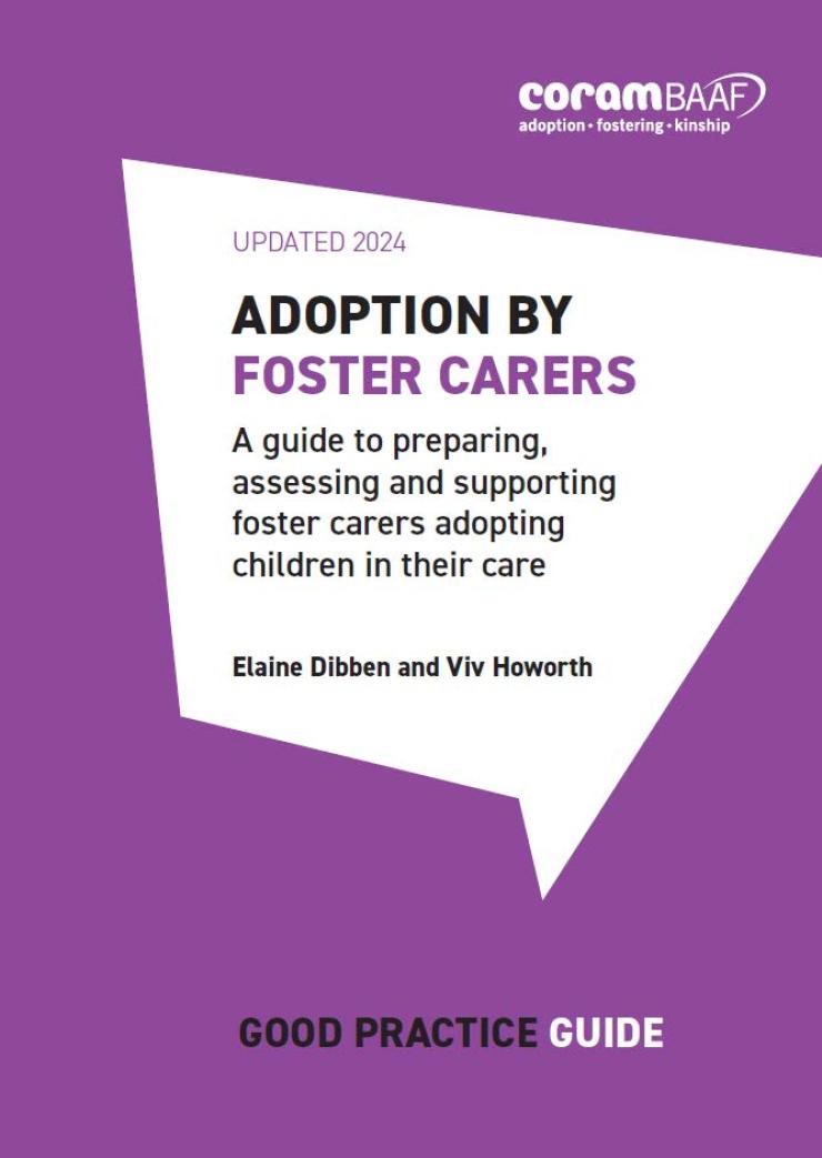 Adoption by foster carers cover