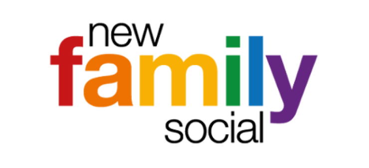 new family social logo