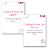 CFAB Cultural Family Library front covers